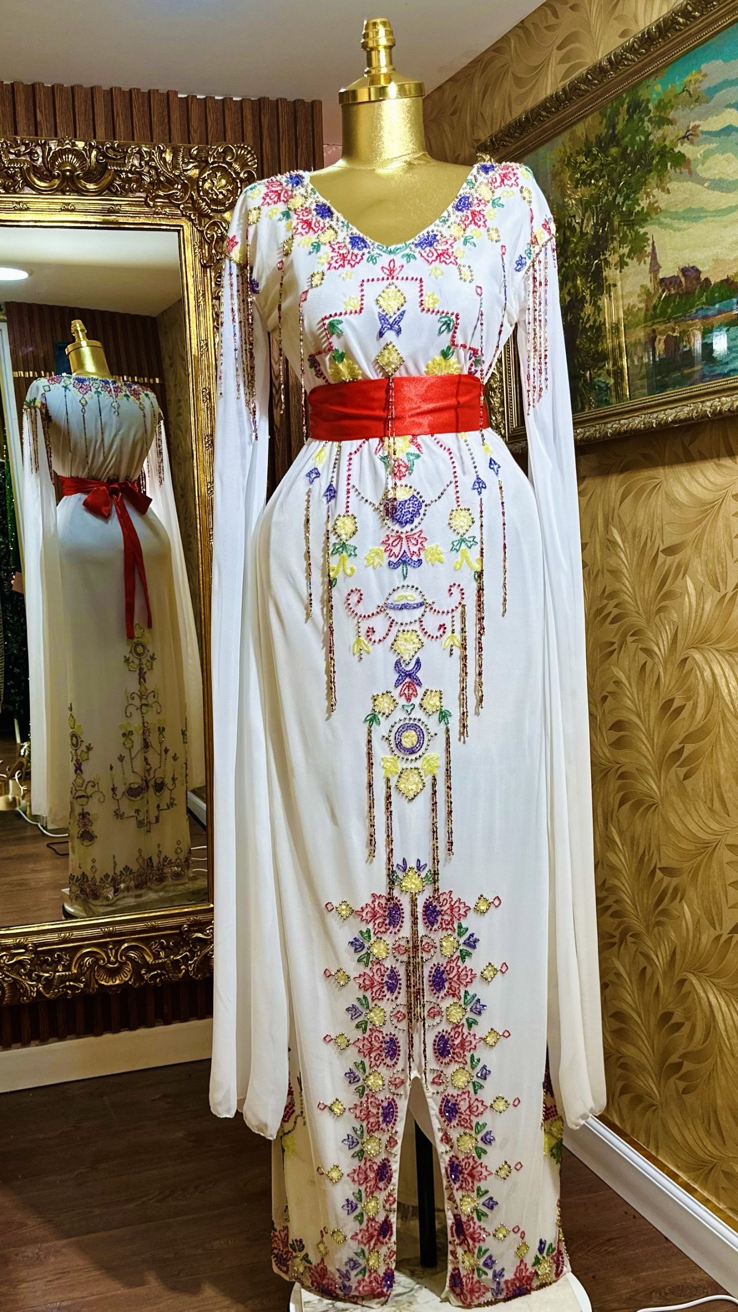 فستان شك خرز