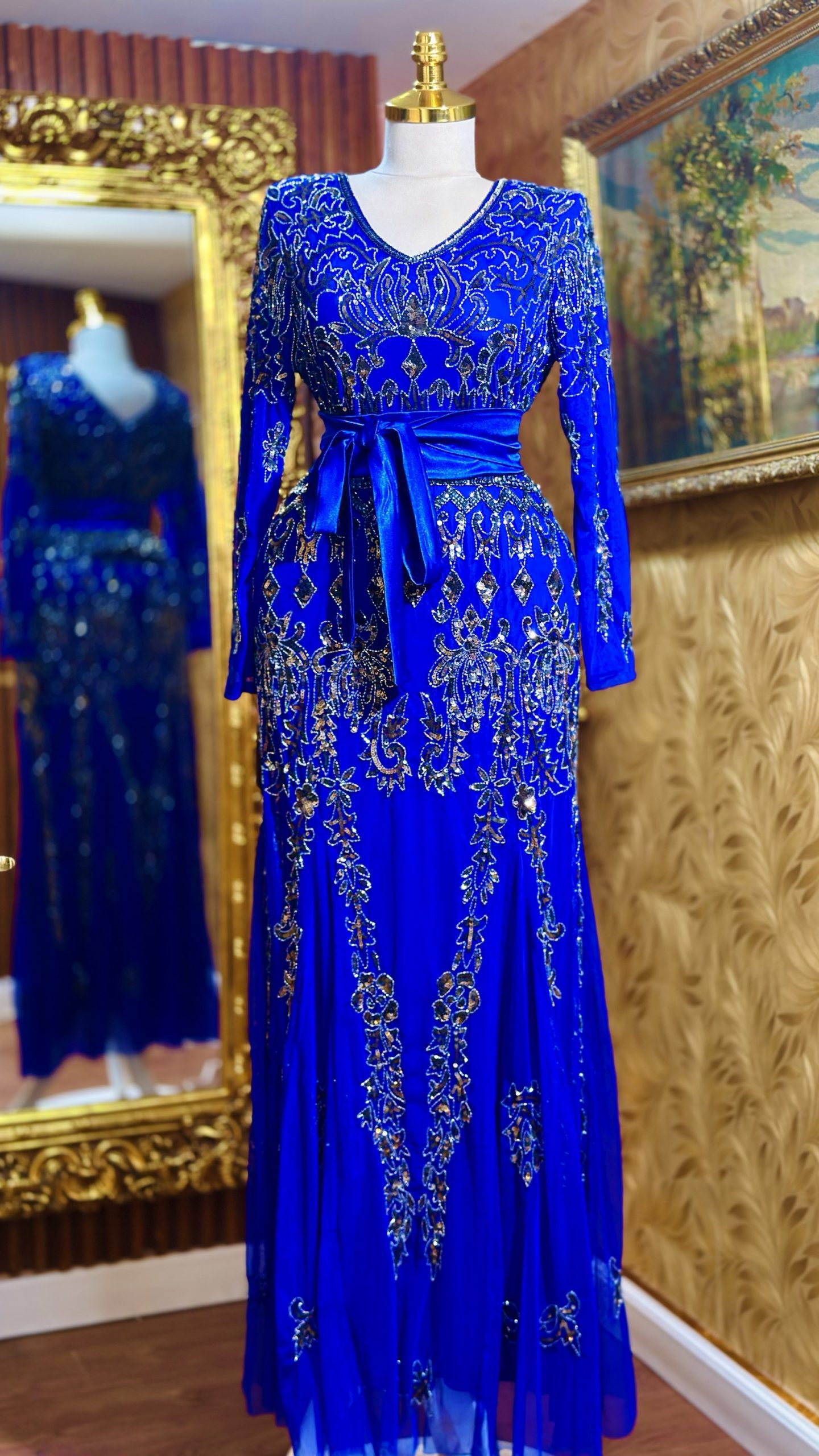 فستان خرز
