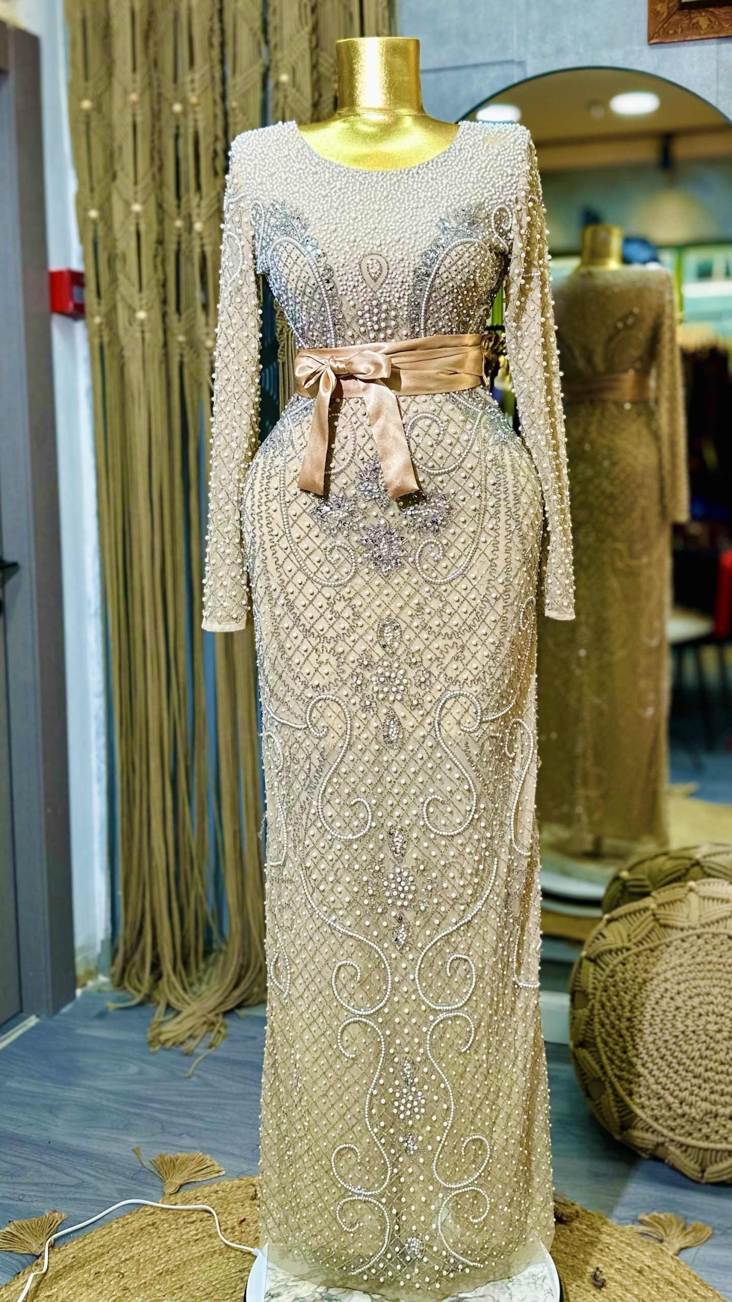 فستان شك خرز