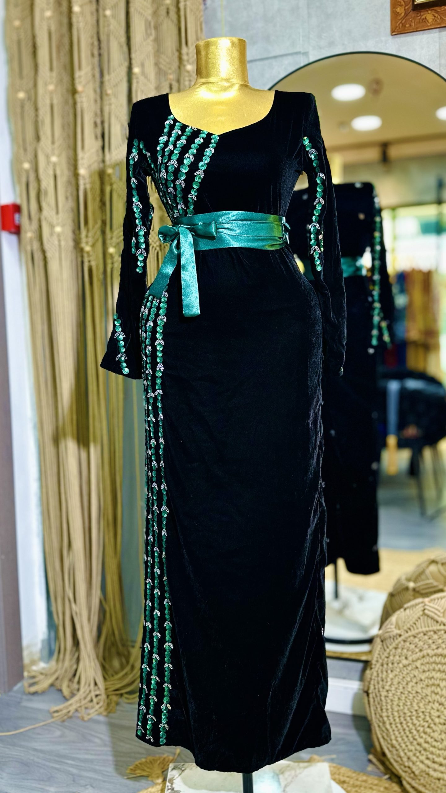 فستان شك خرز