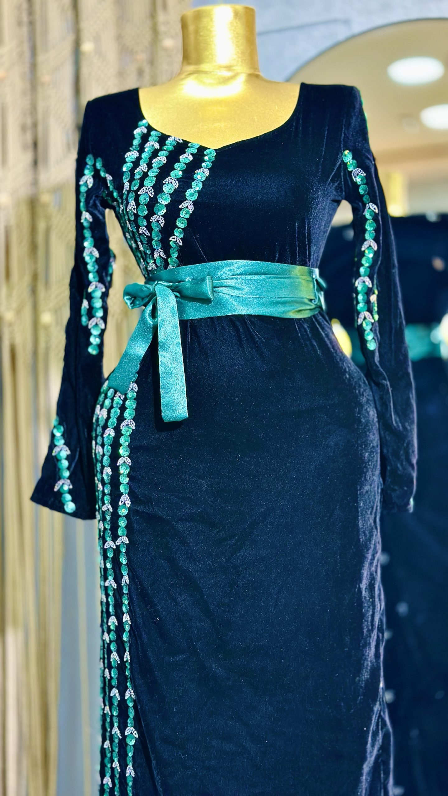 فستان شك خرز