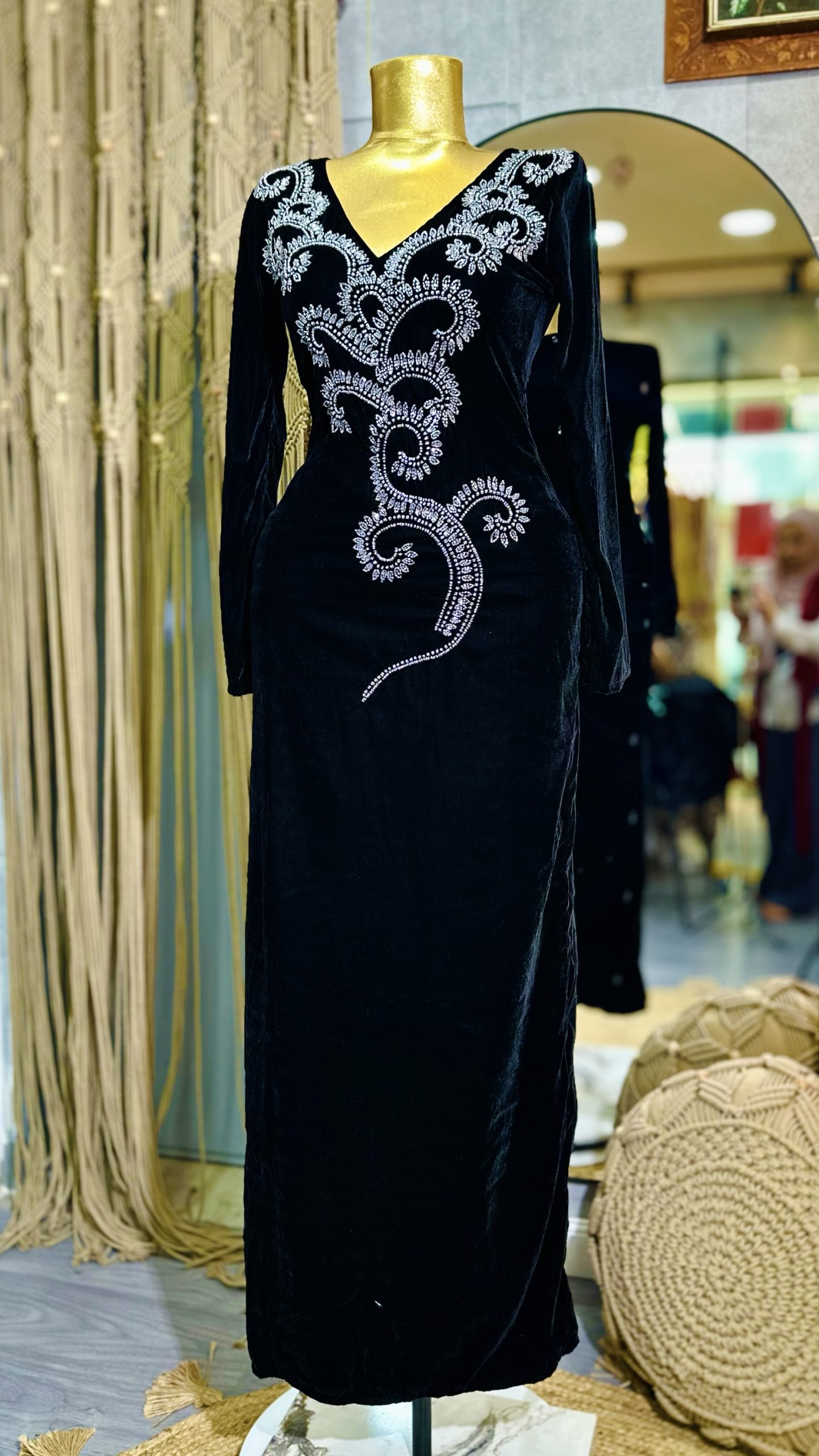 فستان شك خرز