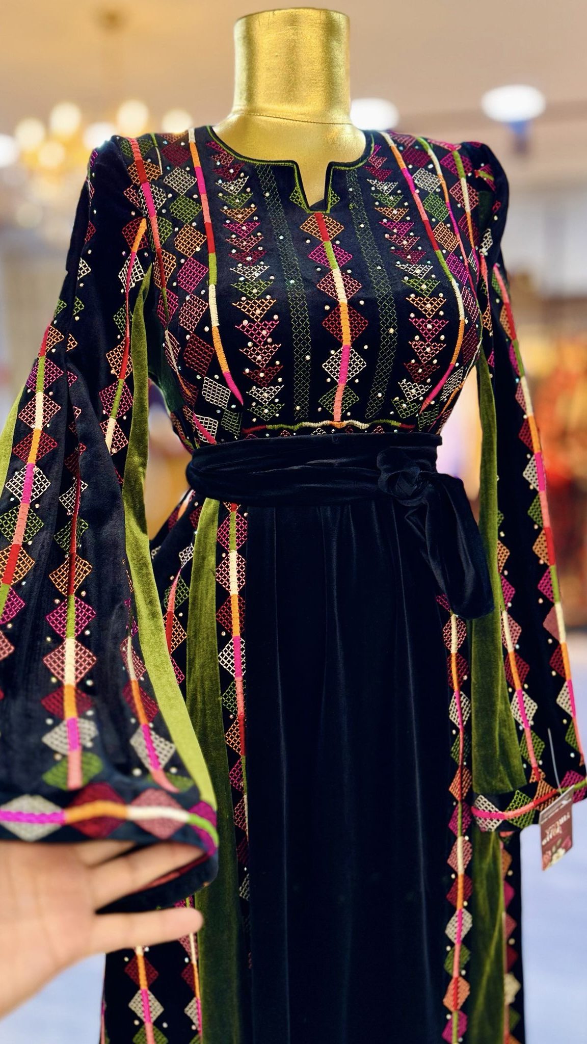 ثوب مخمل بارد فخم