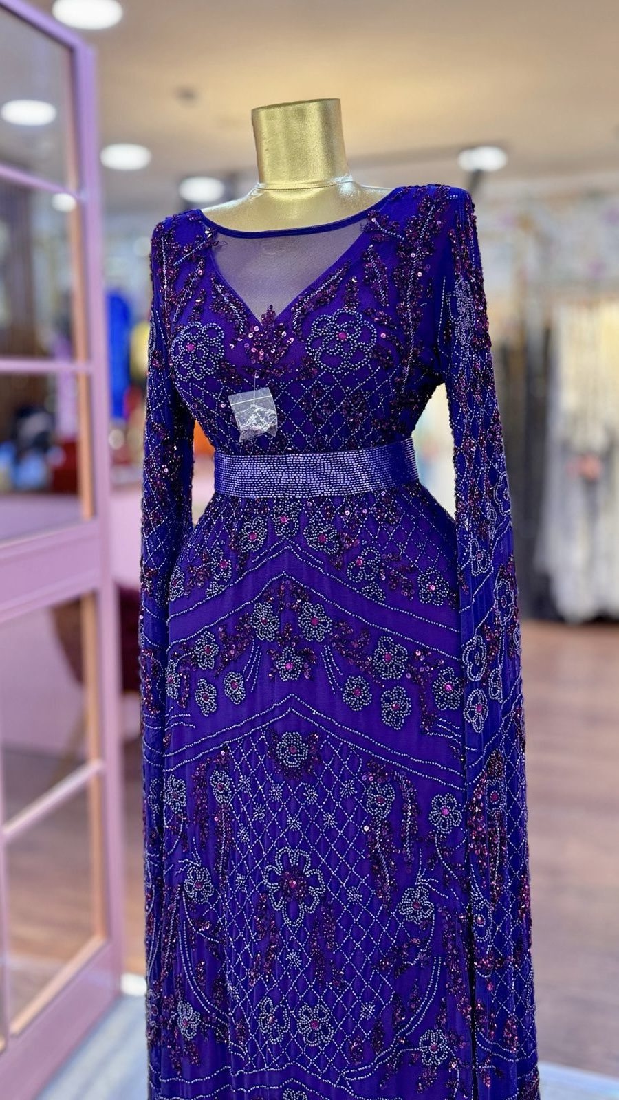 فستان شك خرز