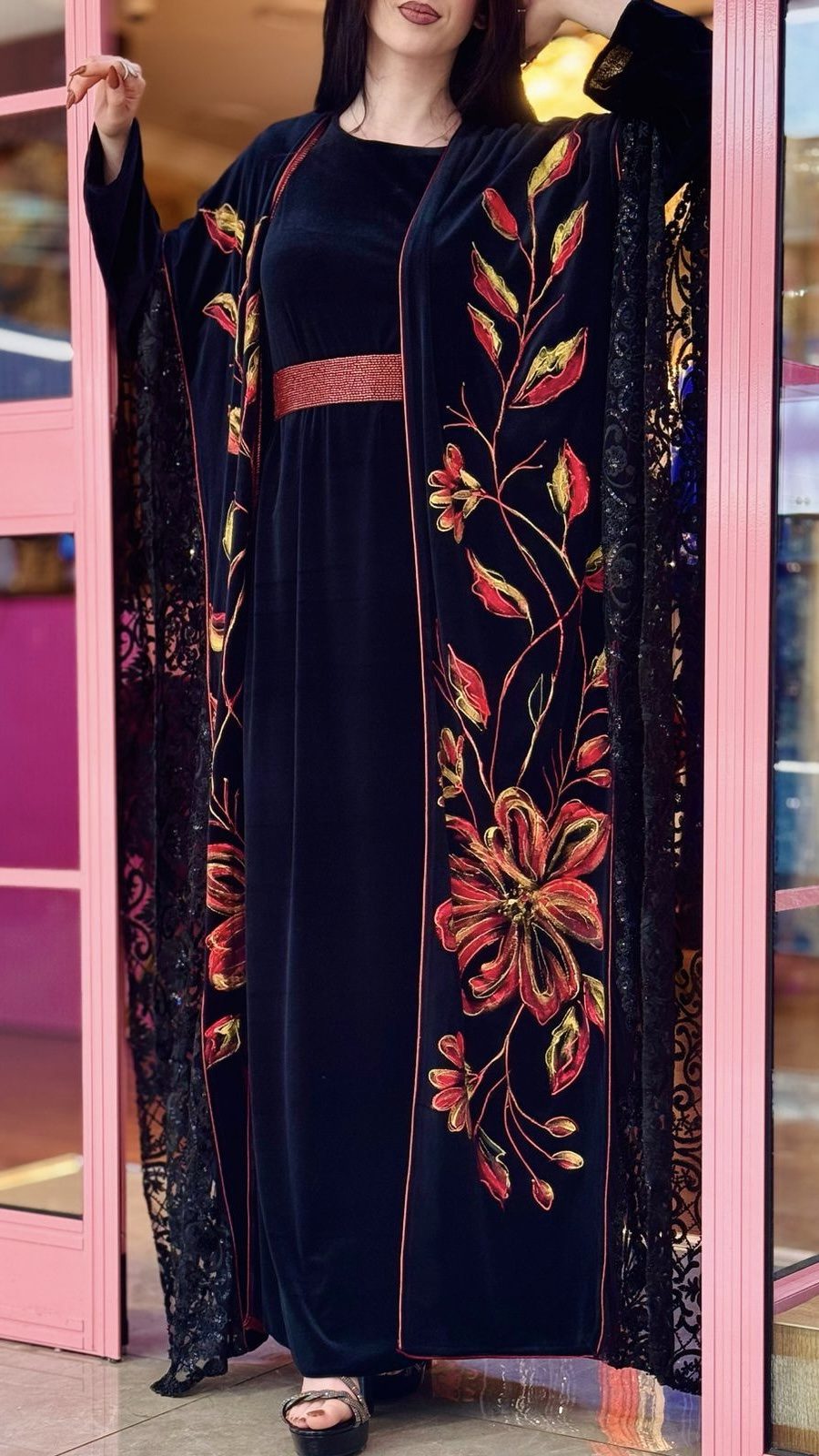 عباية مخمل بارد - Image 6