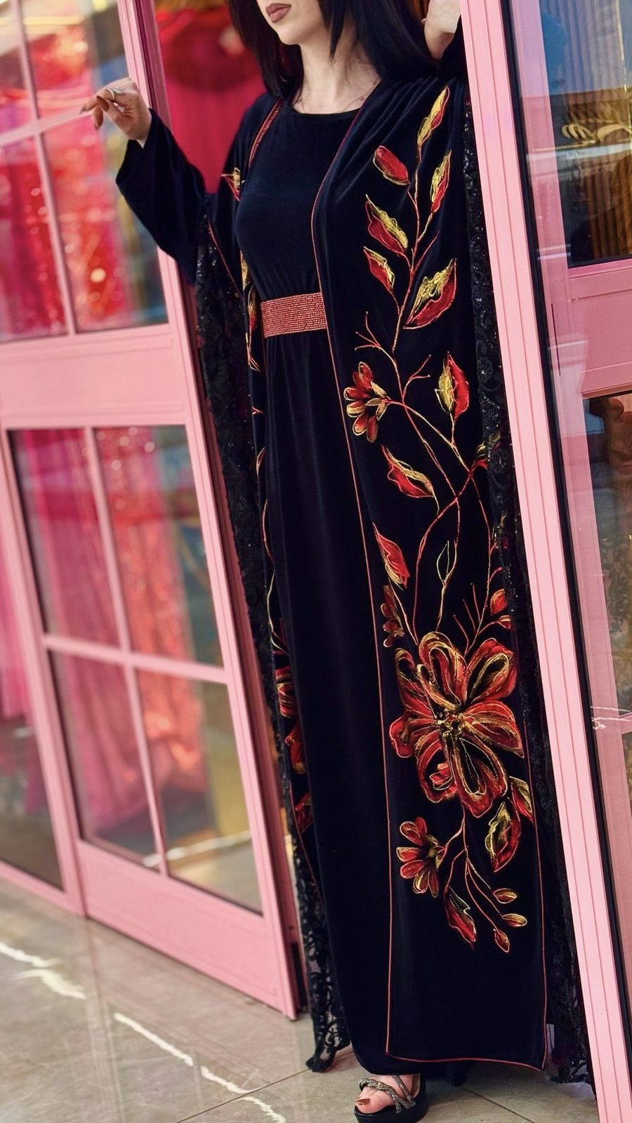 عباية مخمل بارد - Image 3