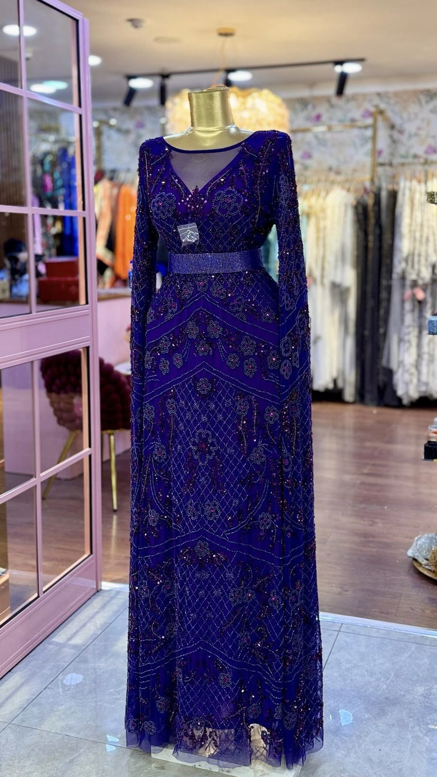 فستان شك خرز