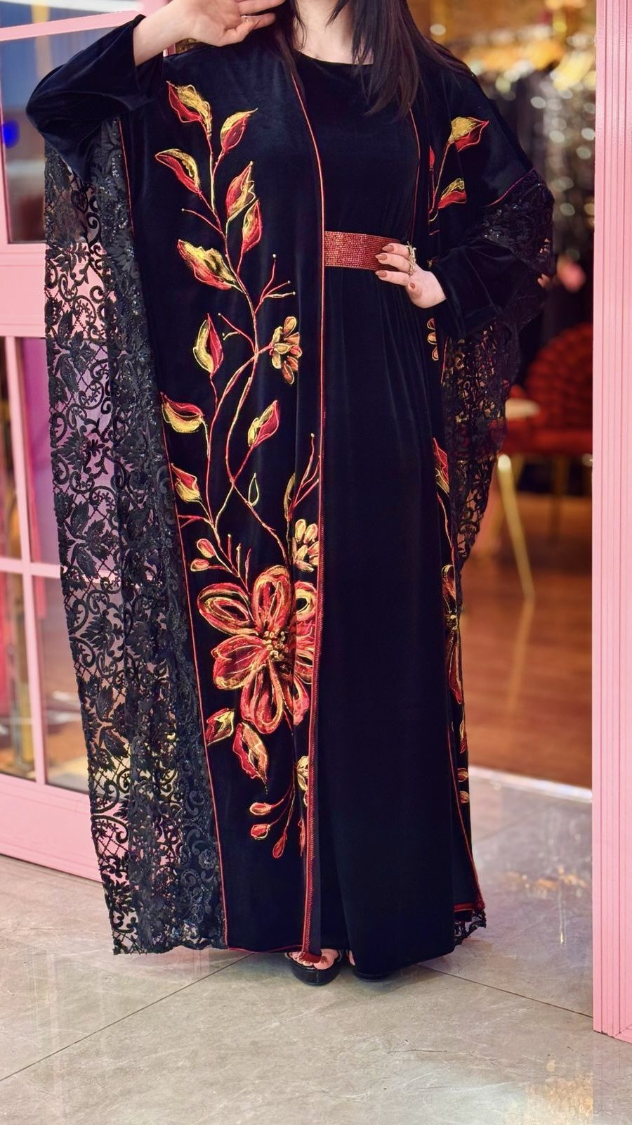 عباية مخمل بارد - Image 4