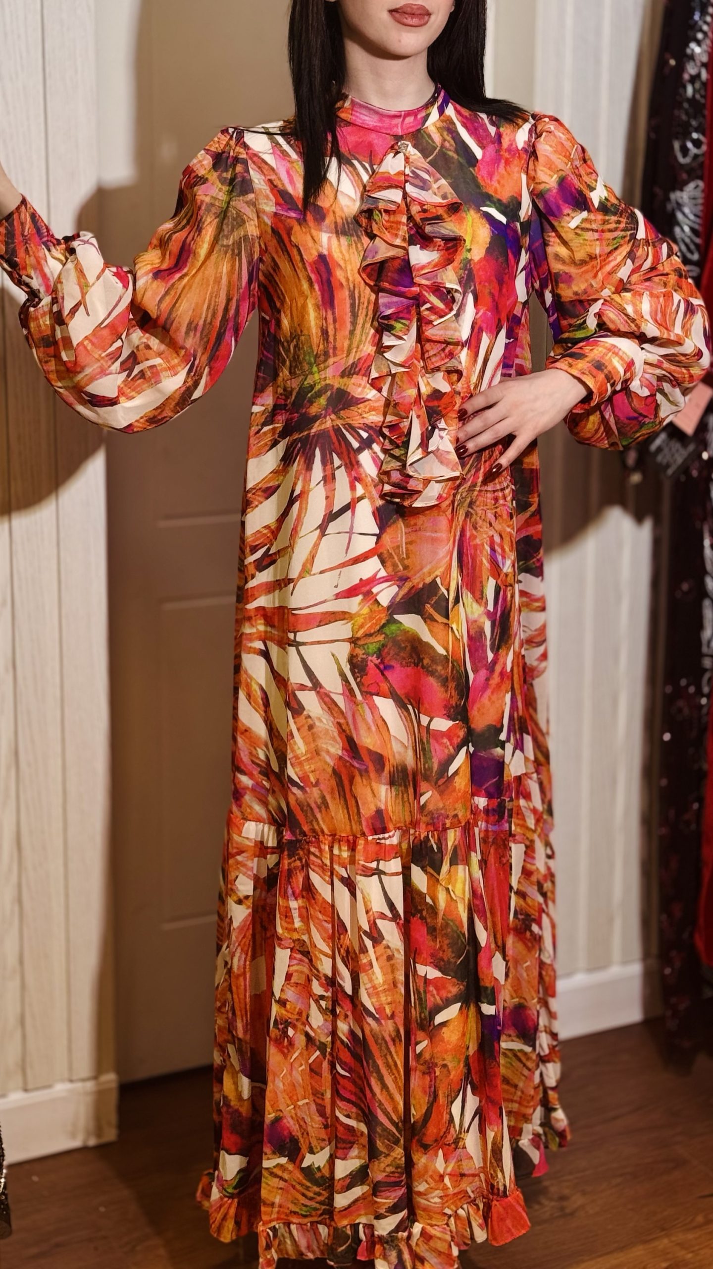 فستان خريفي مميز جدًا