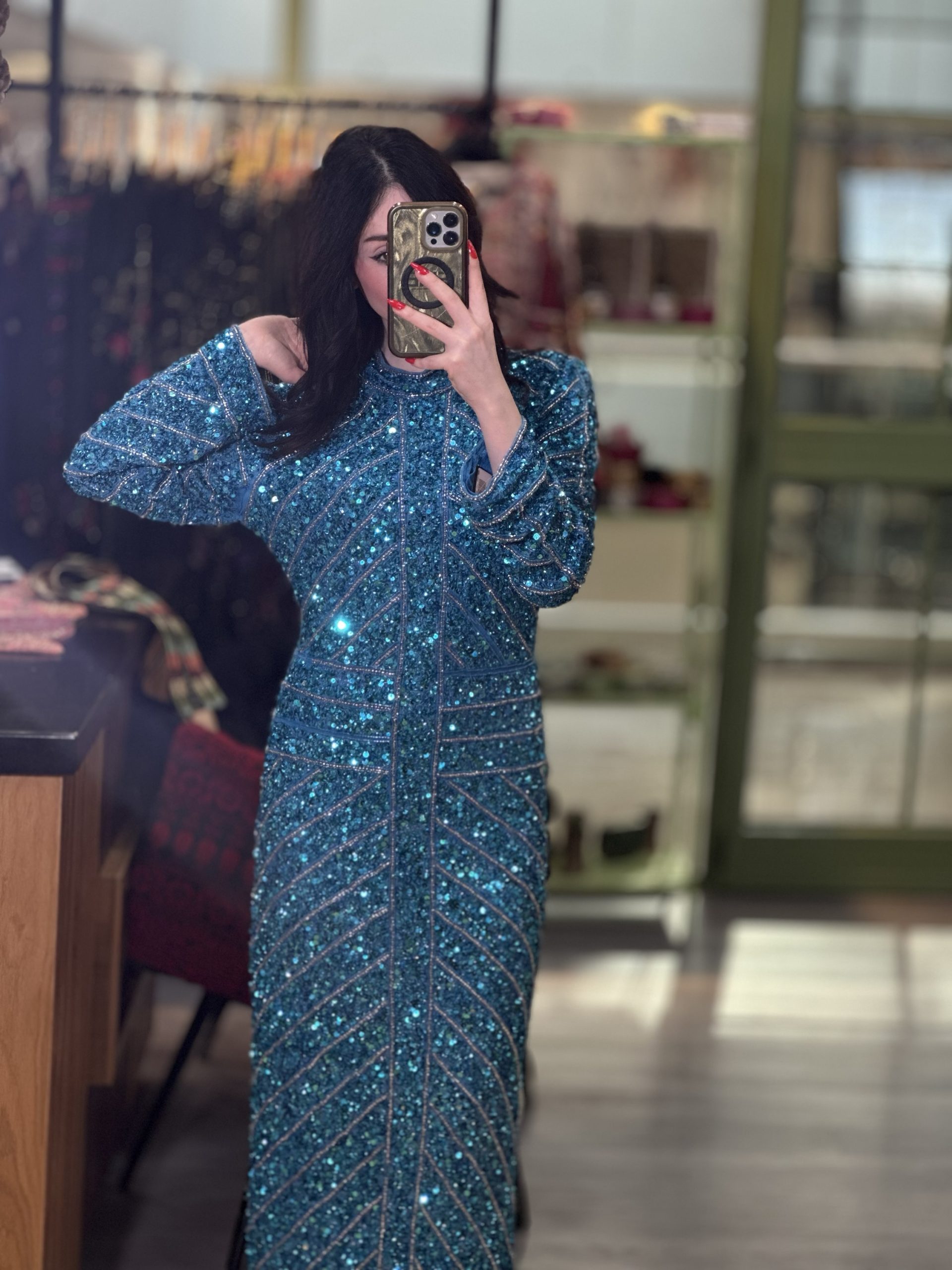 فستان شك خرز