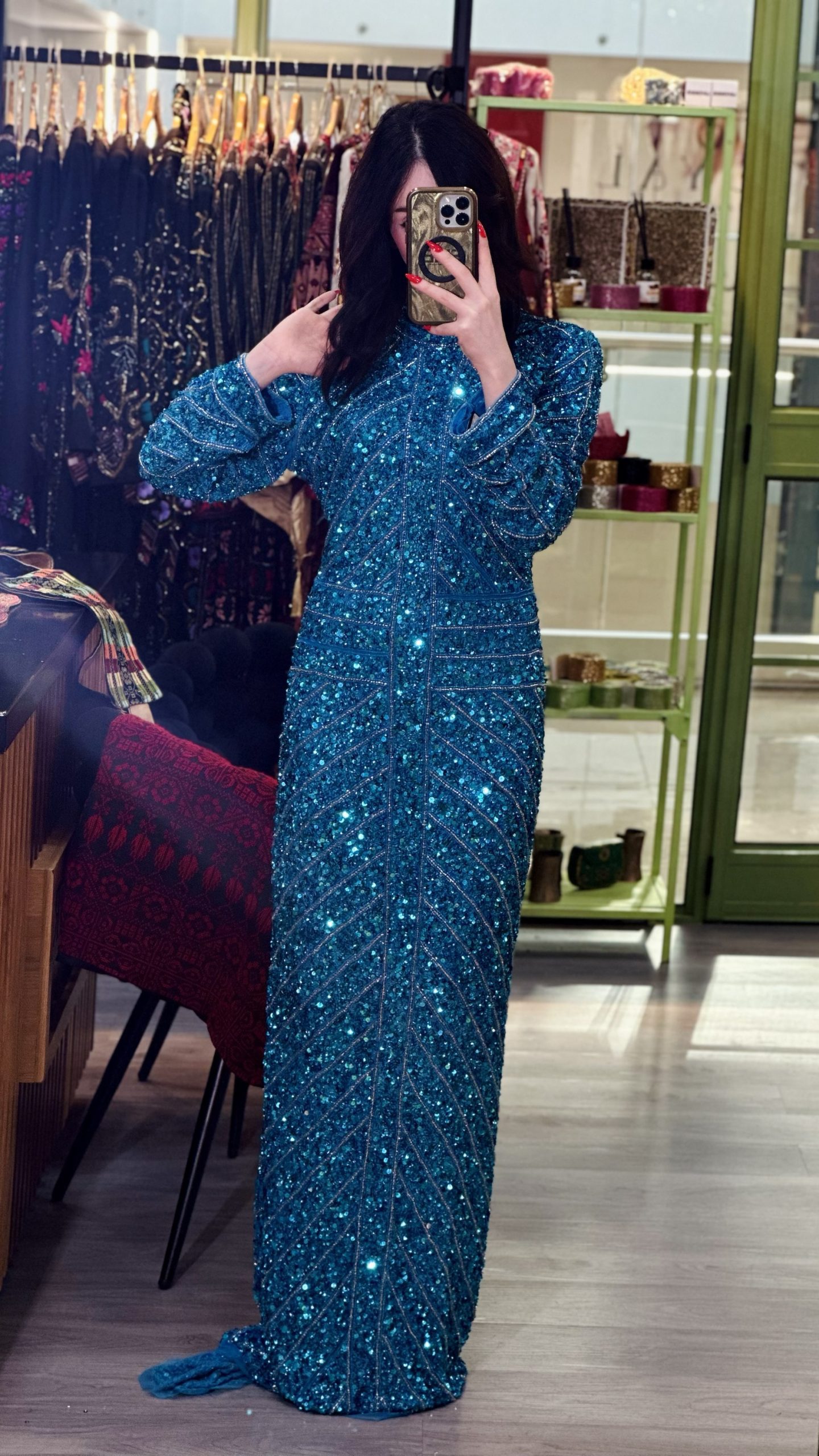 فستان شك خرز