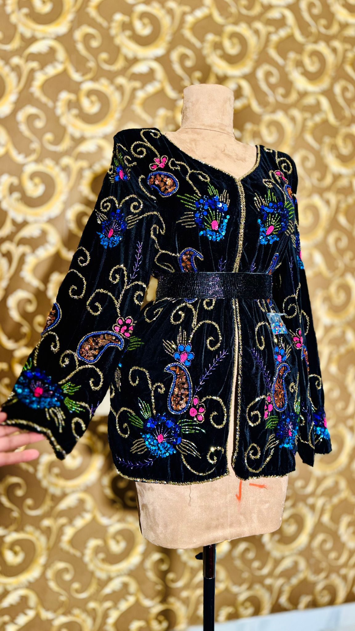 جاكيت شك خرز يدوي - Image 6