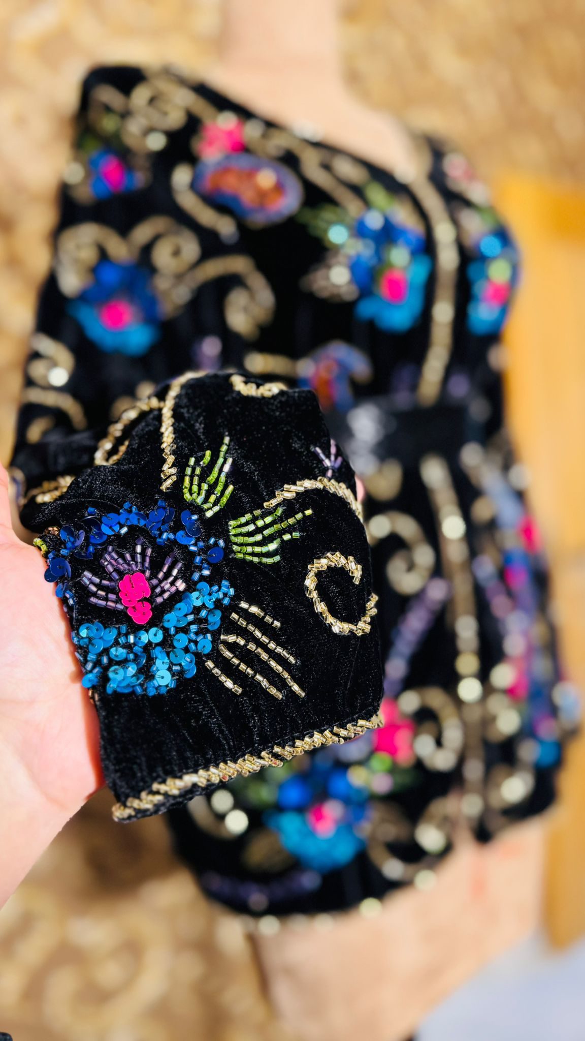 جاكيت شك خرز يدوي - Image 3