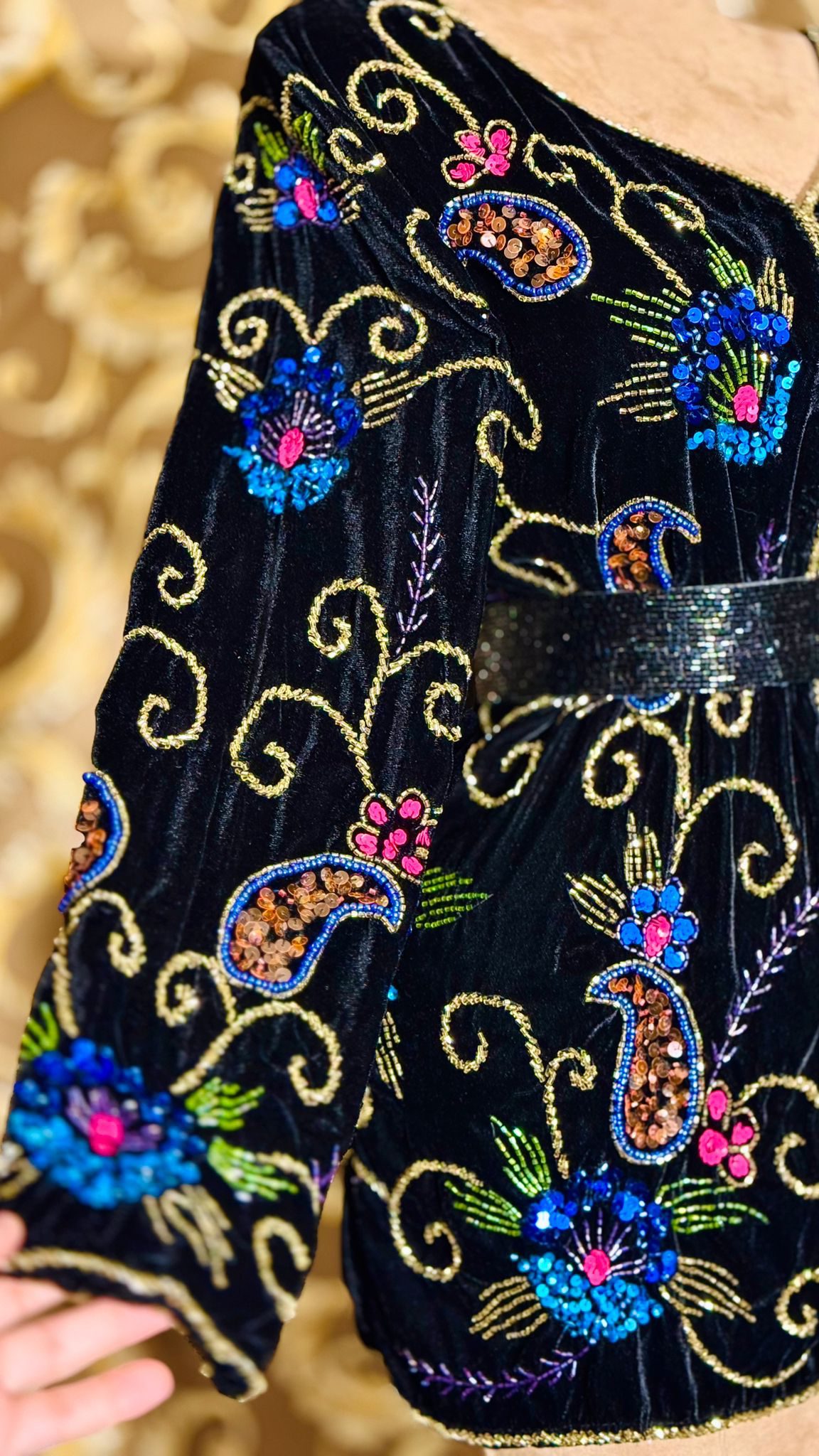 جاكيت شك خرز يدوي - Image 4