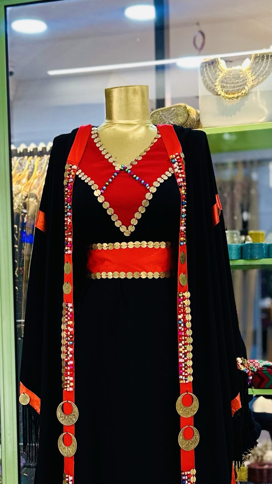 عباي شك يدوي تراث